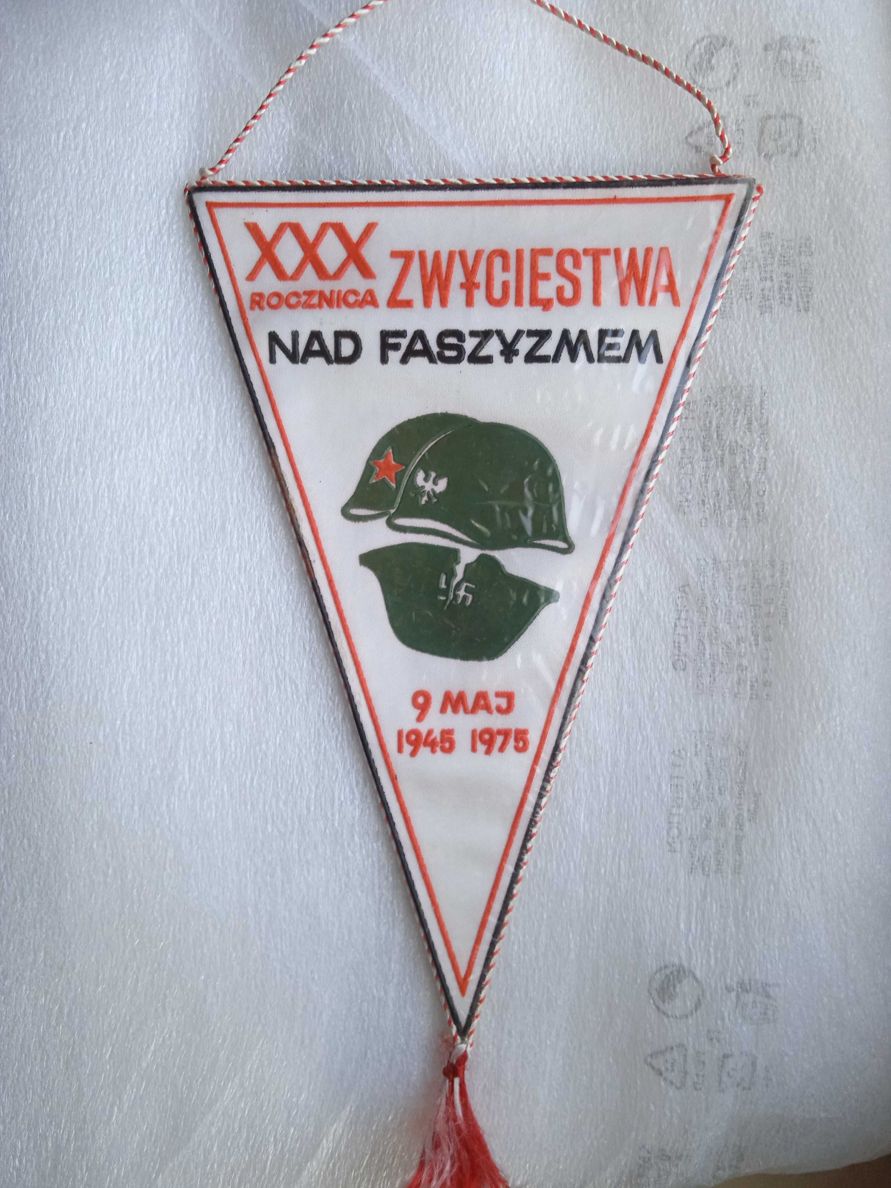 Proporczyk XXX rocznica zwycięstwa nad faszyzmem 1975