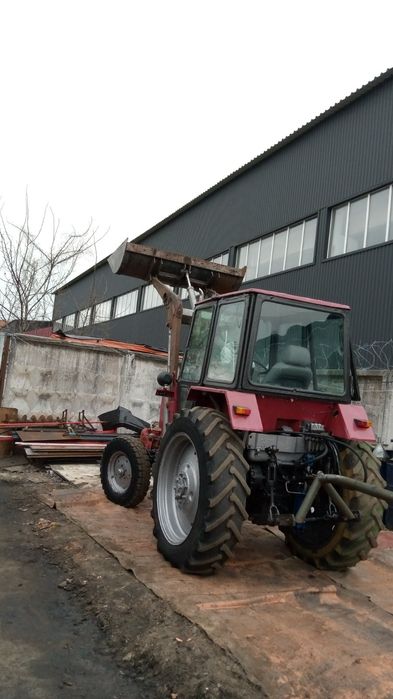 Трактор-погрузчик-кун.ковш 1.2куба. ЮМЗ 6. На ходу.