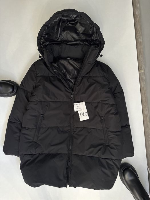 Куртка пуховик zara XS S М
