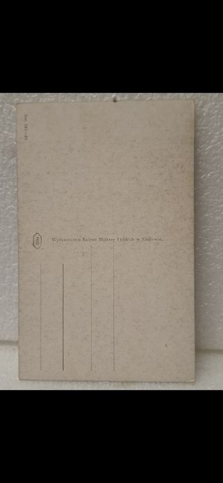 Pułkownik Józef Haller pocztówka llRp, St.Janowski