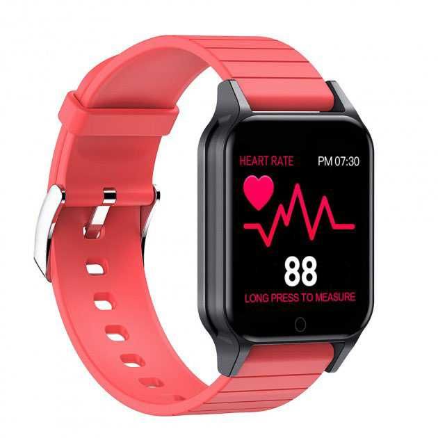 Смарт часы Smart Watch T96 стильные с защитой с измерением темп тела.
