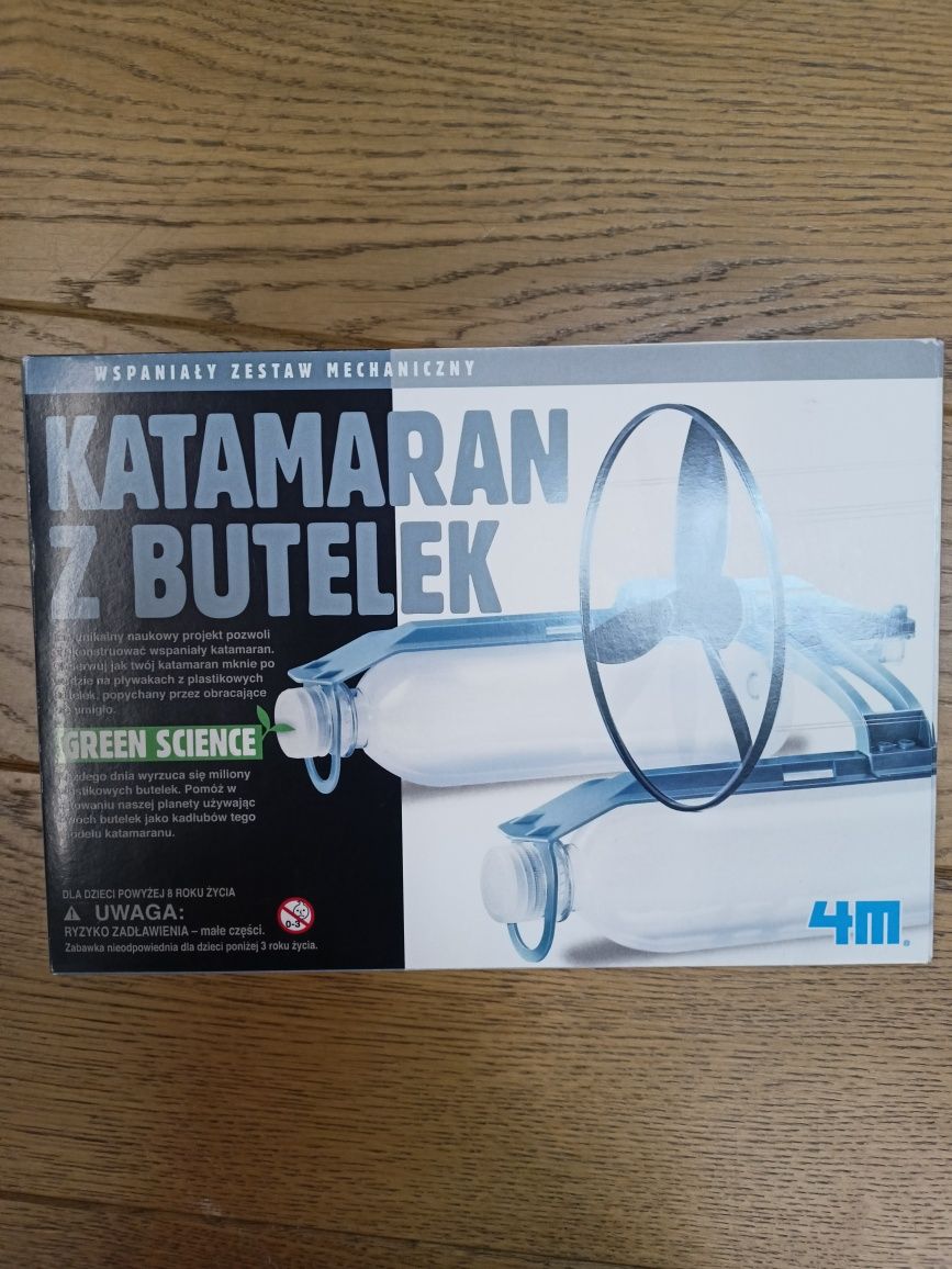 Katamaran DIY z butelek