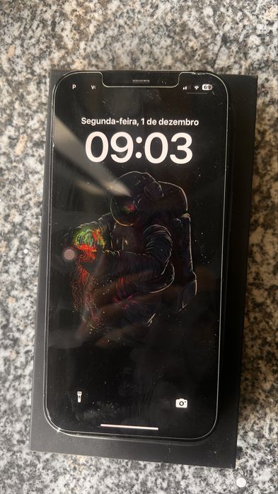 iPhone 12 Pro Max 128GB semi novo com caixa original