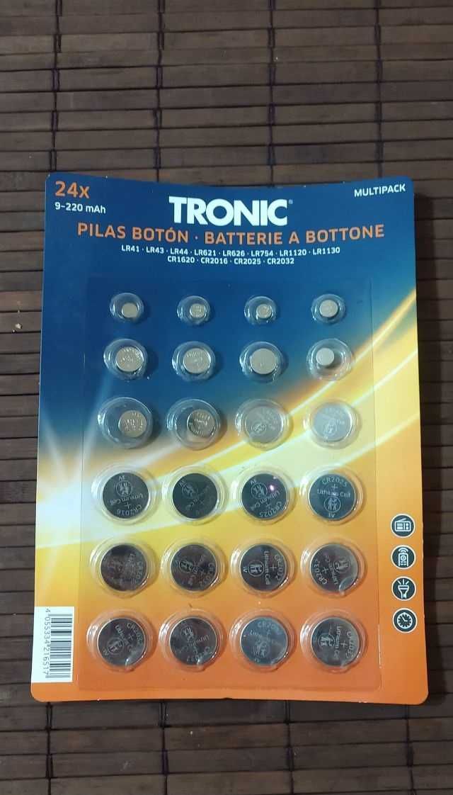 Батарейки TRONIC мультипак (CR2032, LR44, інші)