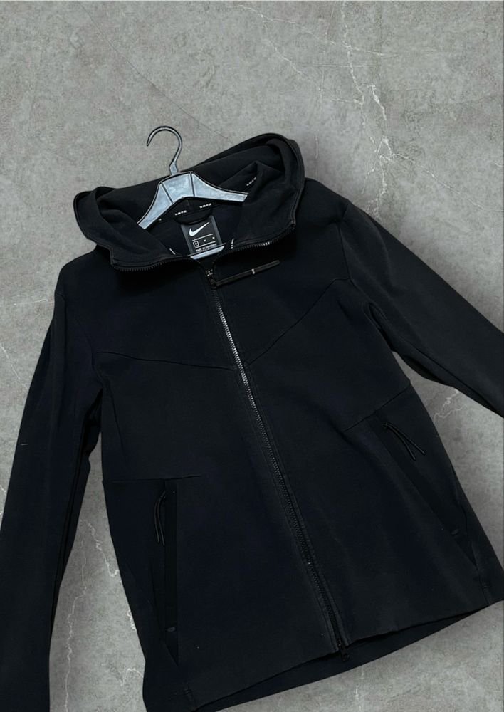 Кофта Nike Tech Fleece чорна Оригінал