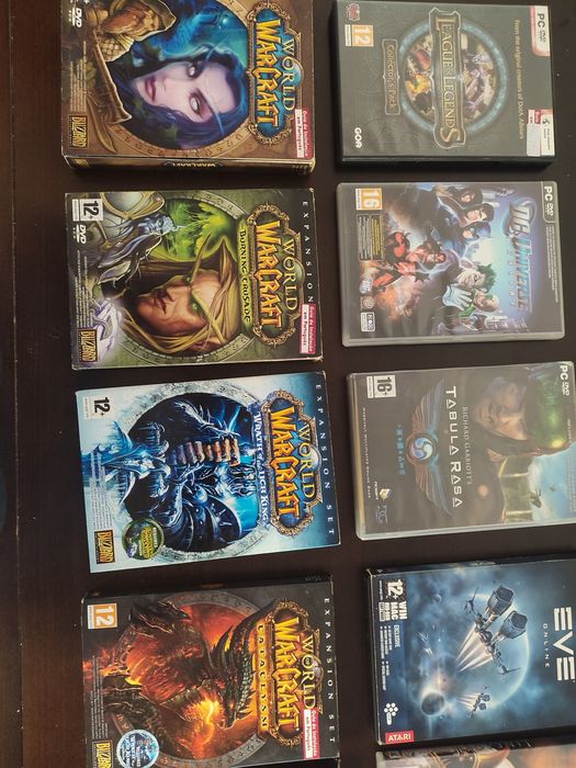 Vários vídeos games de PC