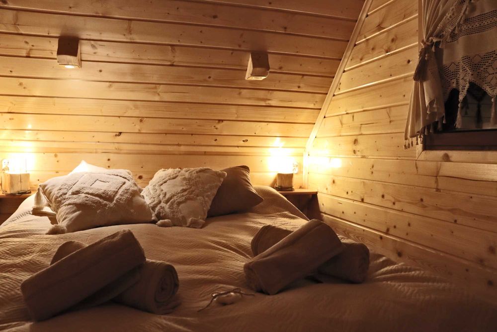 DOMEK W LESIE PANIENSKI KAWALERSKI bania, sauna, balia, na wyłączność