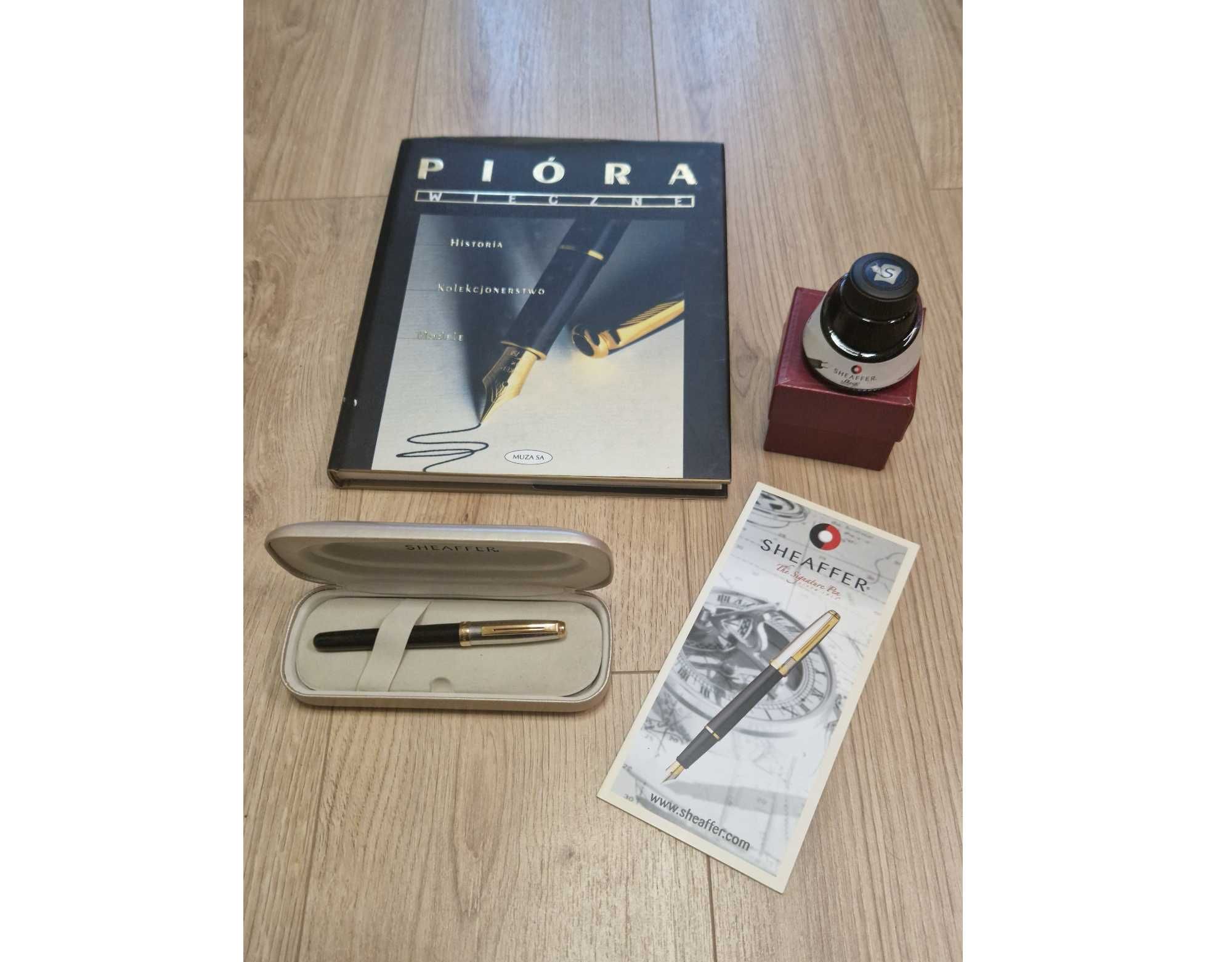 Pióro wieczne Sheaffer Prelude Pallad Gold 337 + album "Pióra wieczne"
