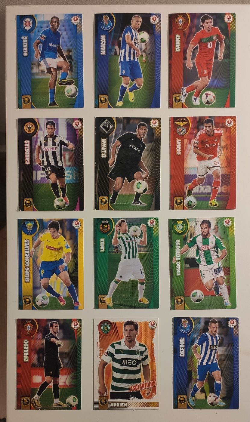 Cartas jogadores Primeira Liga