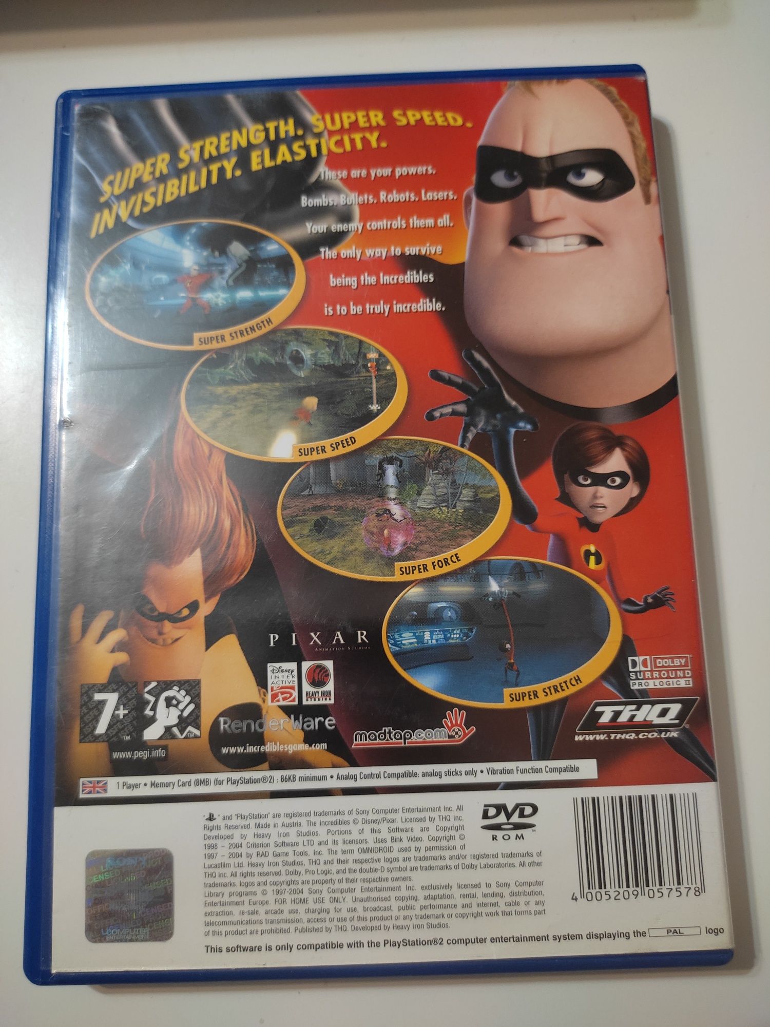 I Nie Ma Mocni The Incredibles PS2 PlayStation2