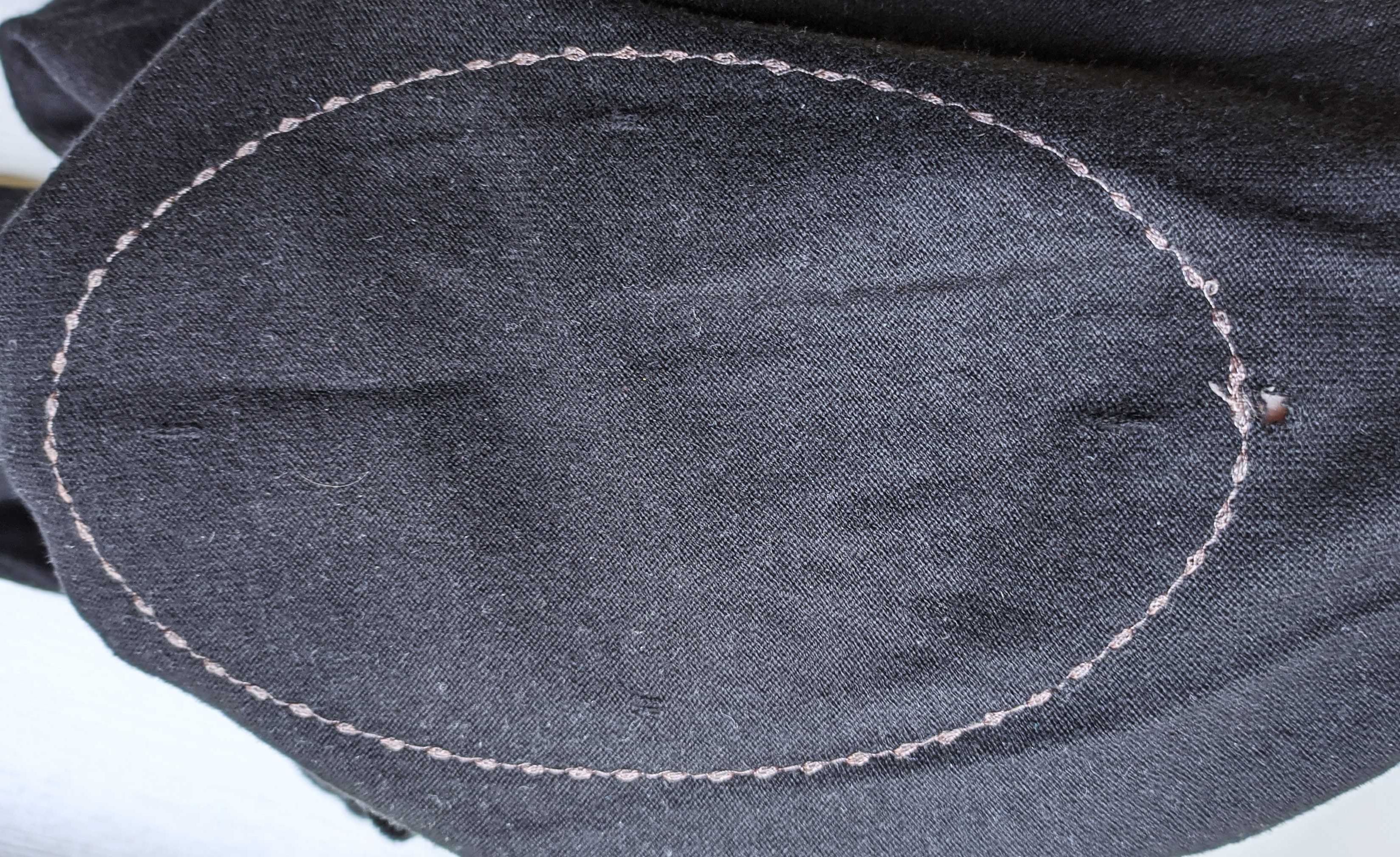 Czarny męski sweter. Massimo Dutti. Rozmiar M (46)