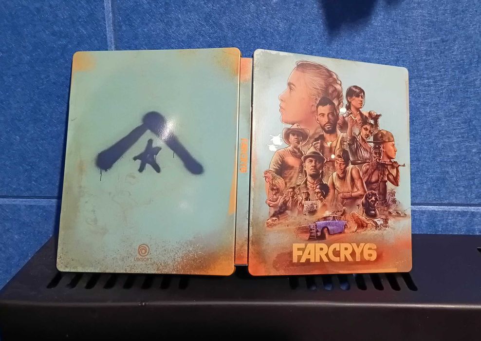 Steelbook G2 Far Cry 6 metalowe pudełko z edycji kolekcjonerskiej