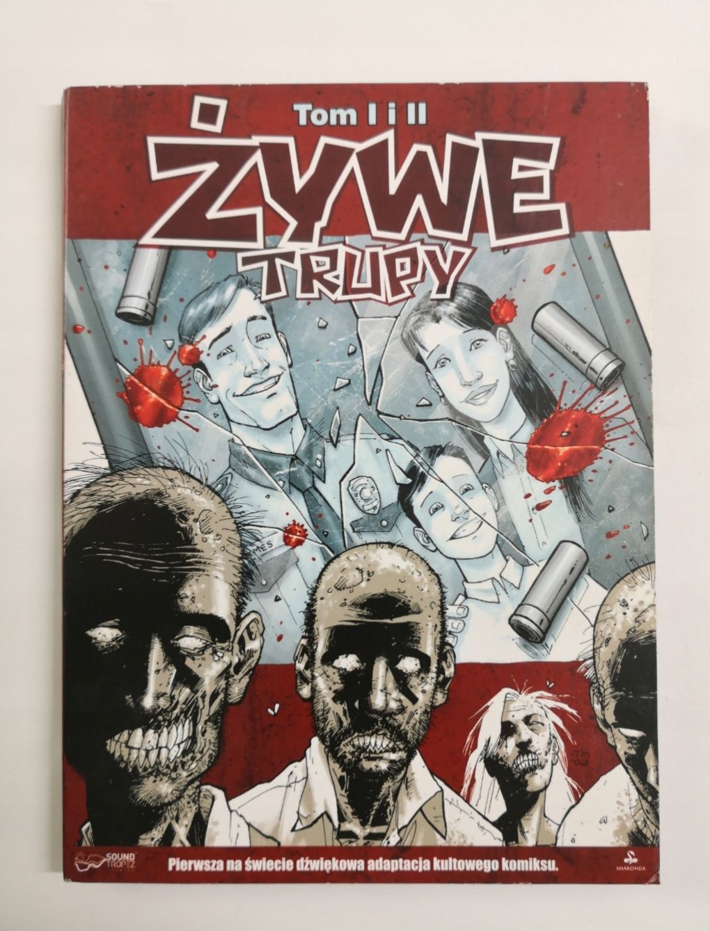 Audiobook komiks The walking dead żywe trupy tom 1 i 2 TWD