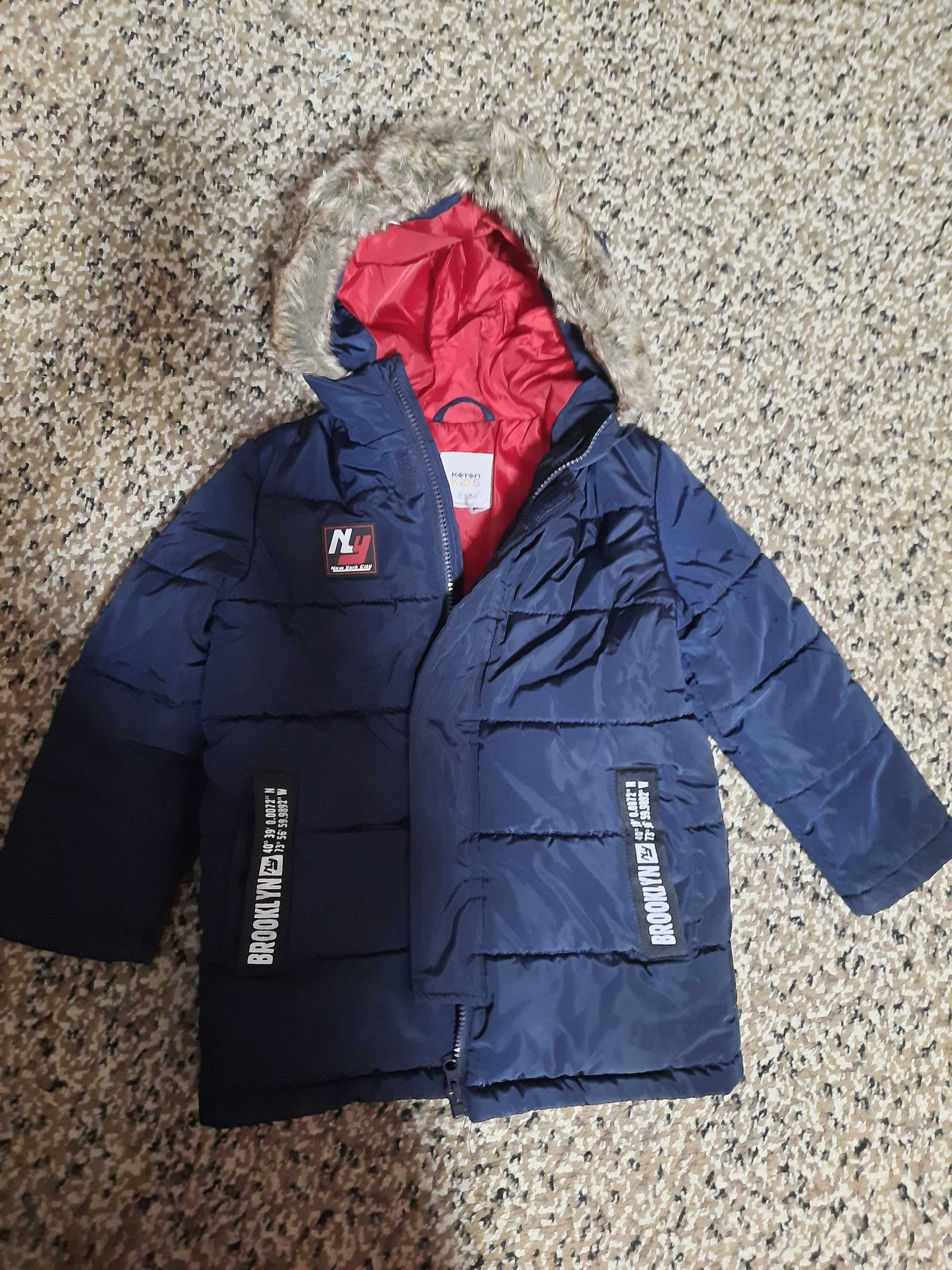 Зимова куртка на хлопчика 110-116р.