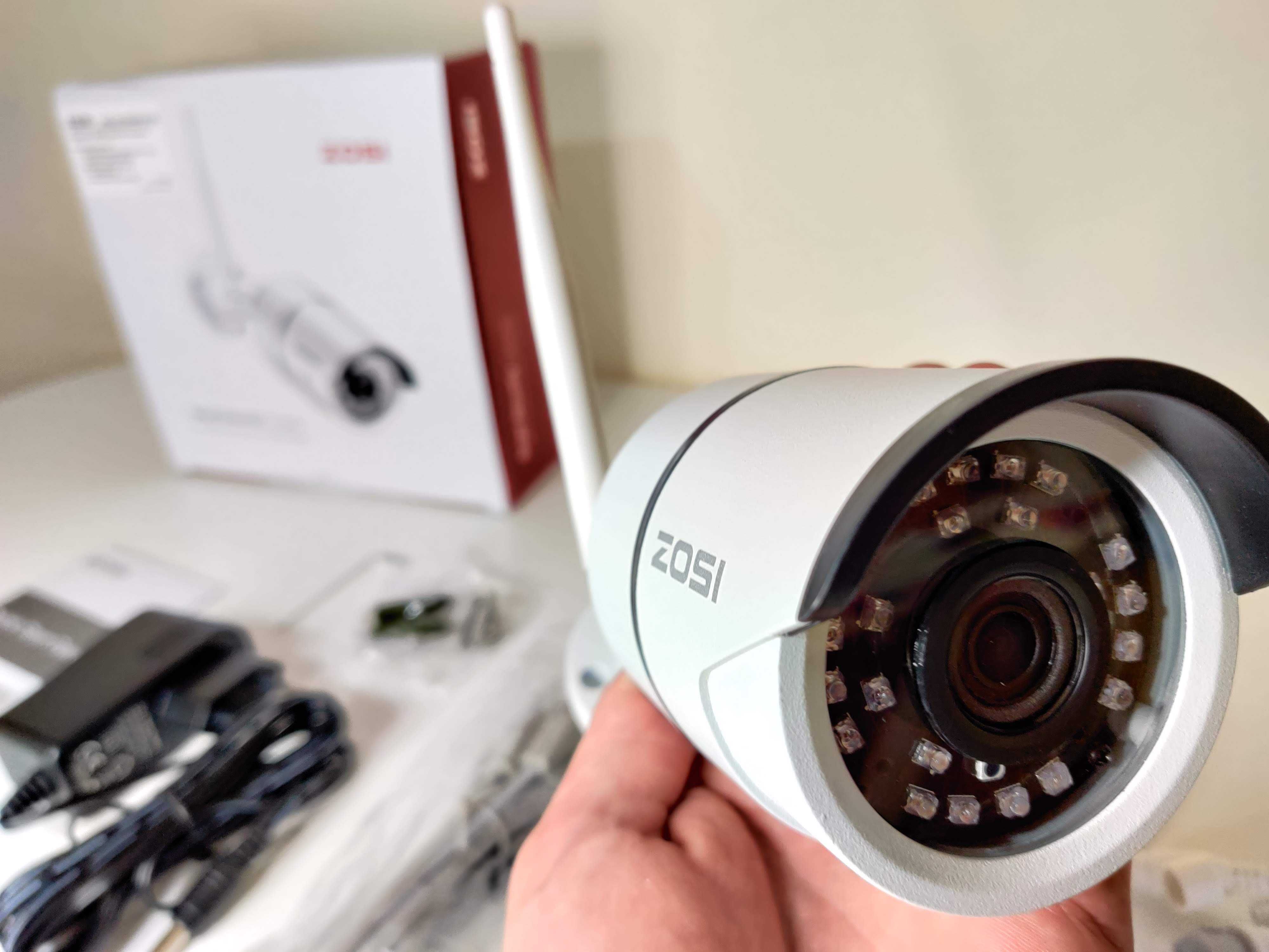 [NOVO] Câmera Vigilância WIFI Exterior ZOSI • 1080P • APP Deteção Mov.