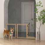 ENVIO GRÁTIS - Barreira Madeira p/ cão com pernas  112-159x44x70cm