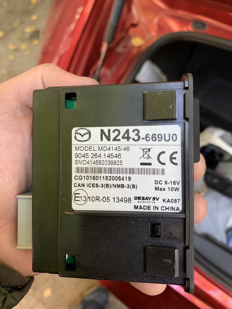 Mazda USB AUX SD-Slot N243-669U0 2015-2018