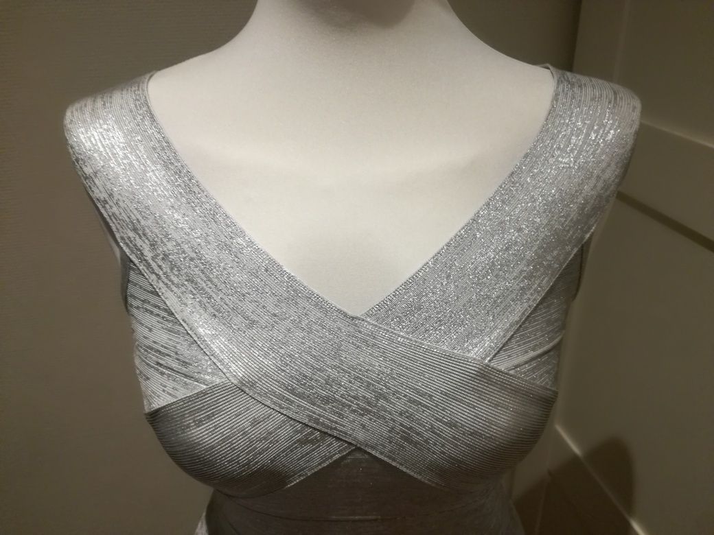 Herve Leger Paris Sukienka bandażowa M nowość oryginał nowa Paris Hilt