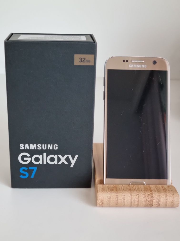 Samsung Galaxy S7 Gold Platinum Bdb stan Złoty