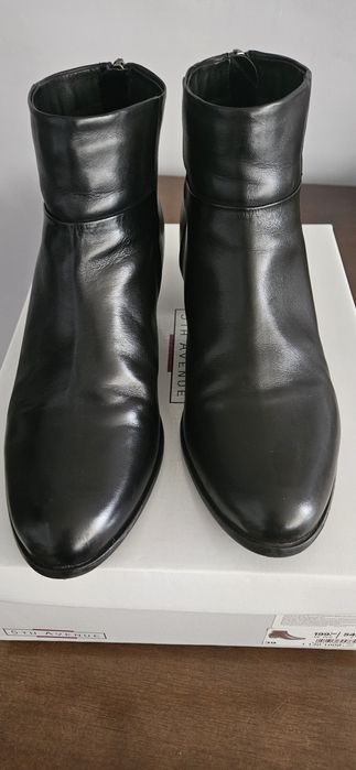 Kozaki damskie krótkie ocieplane 39 25.5 cm