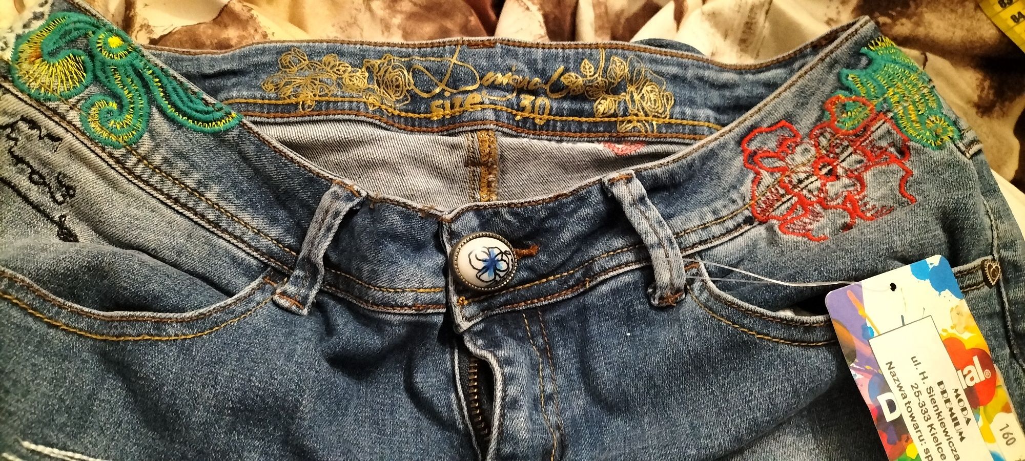 Spodnie dżinsowe firmy Desigual,rozm.30