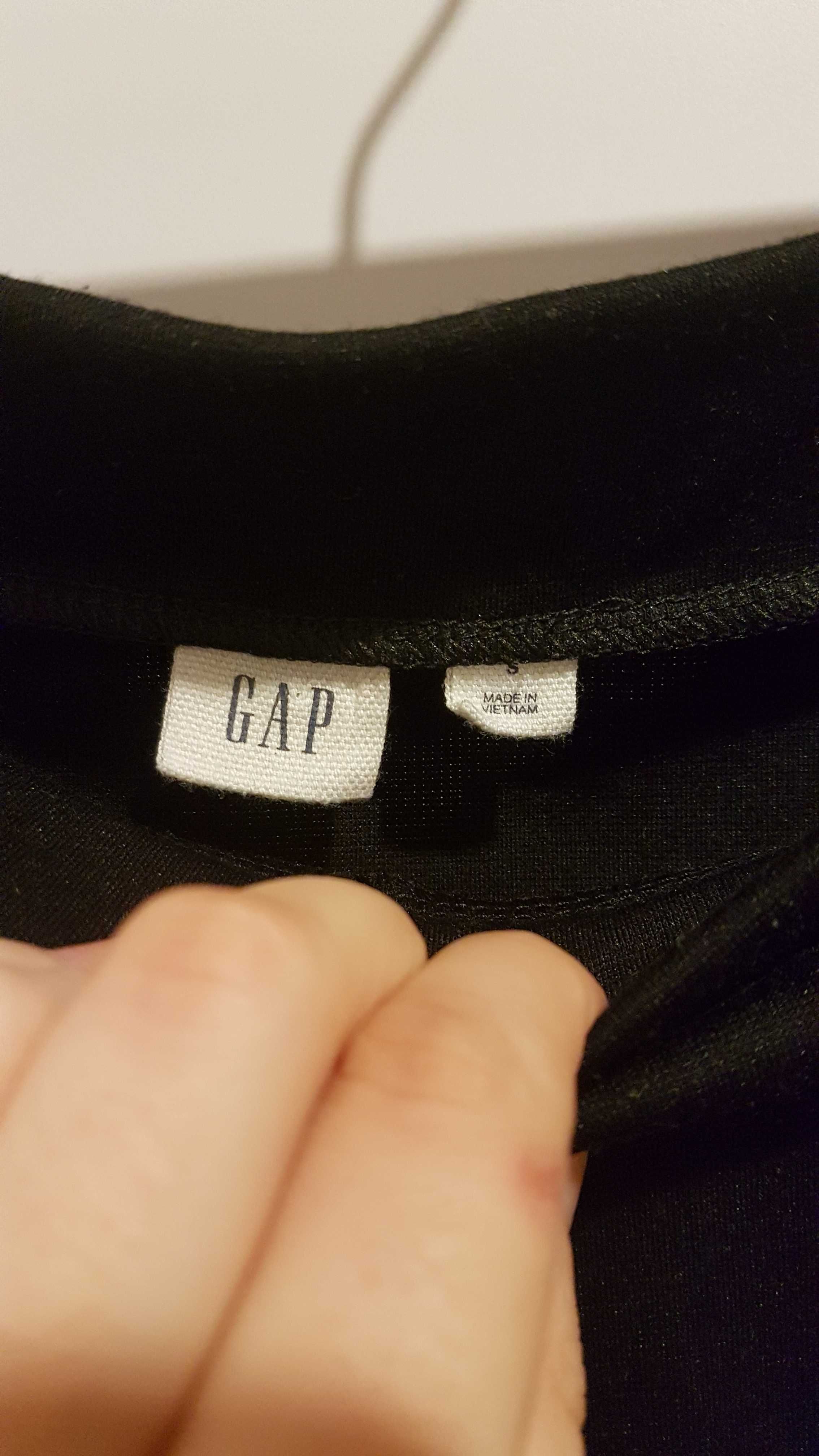 Spódnica GAP M czarna z falbana