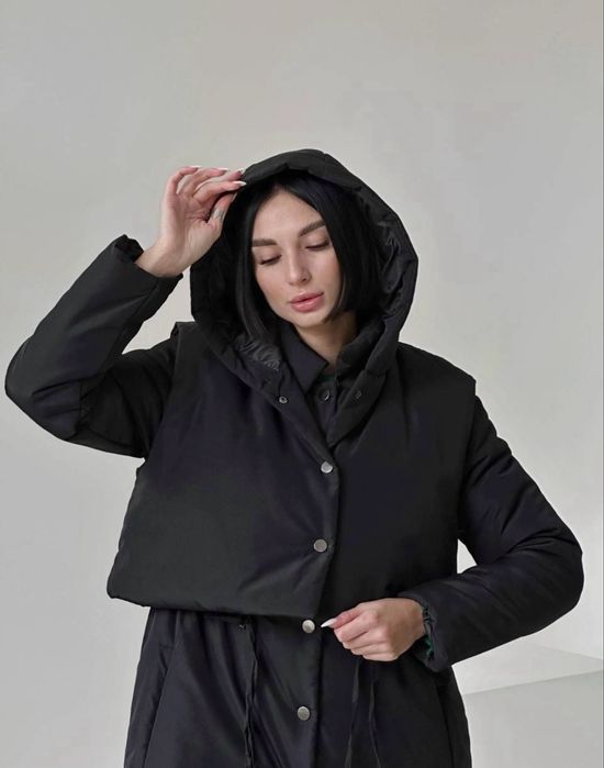 Утеплений тренч, зимова куртка, пальто