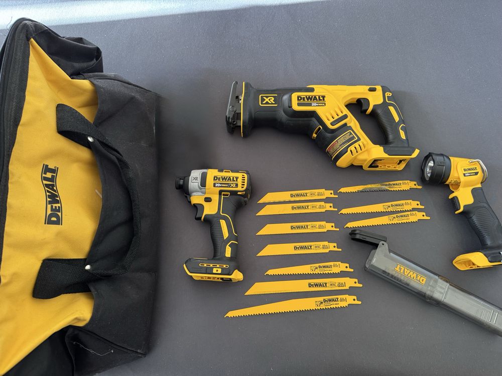 Комлект Dewalt dcs367, dcf887, dcl040