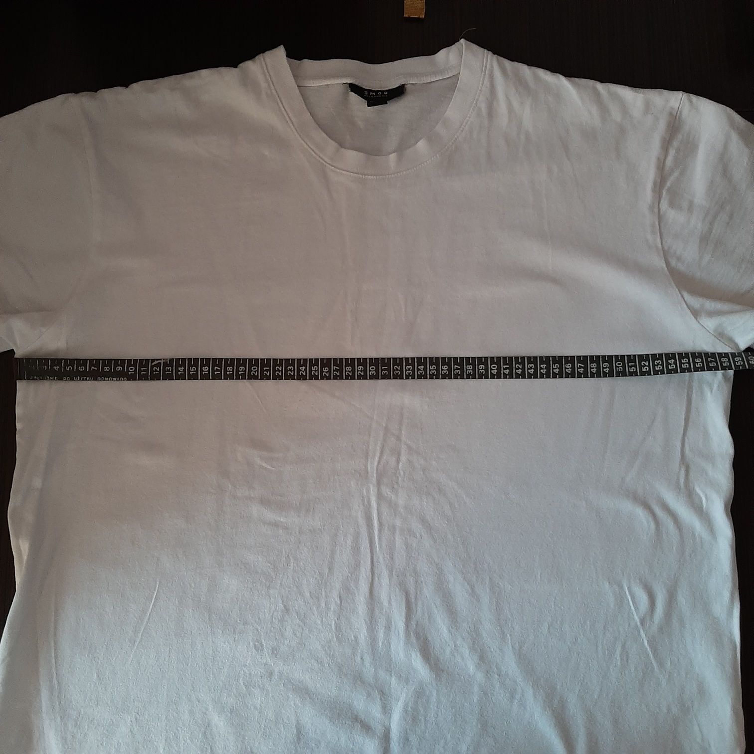 Biały T-shirt XL