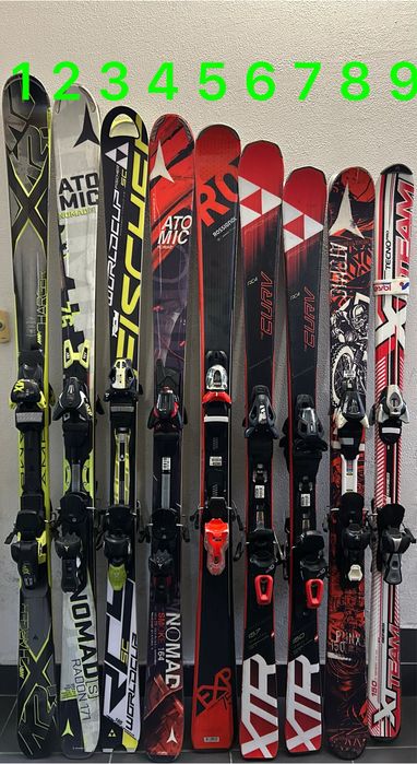 Лижі Fiscer/ K2/ Rossignol/ Atomic