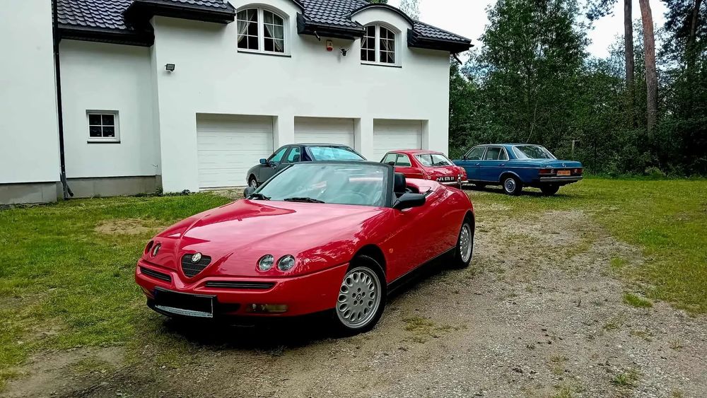 Alfa Romeo Spider Zadbany-Bezwypadkowy-CABRIO