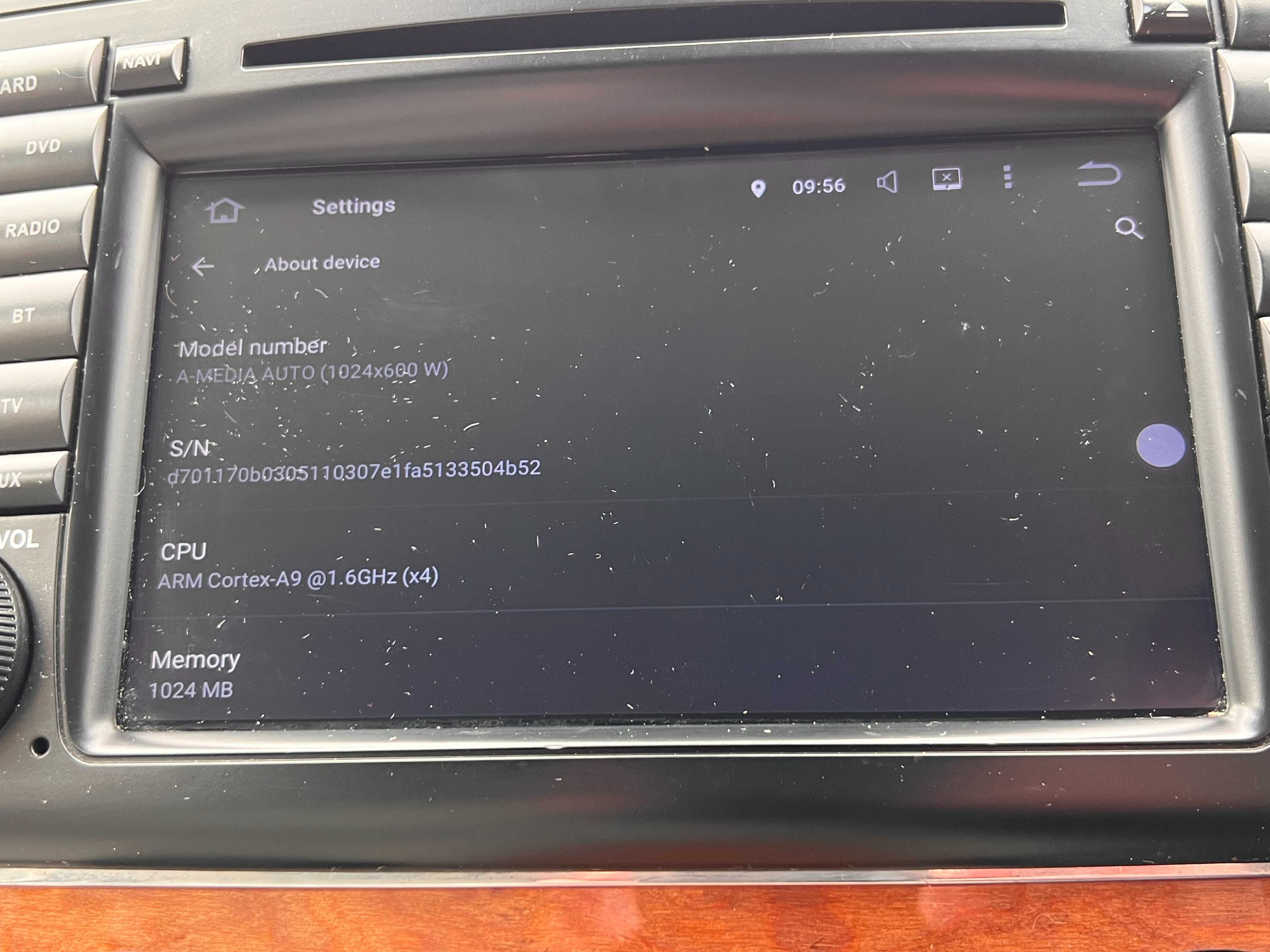 Android магнитола на Mercedes ML W164 GL X164 Андроид автомагнитола