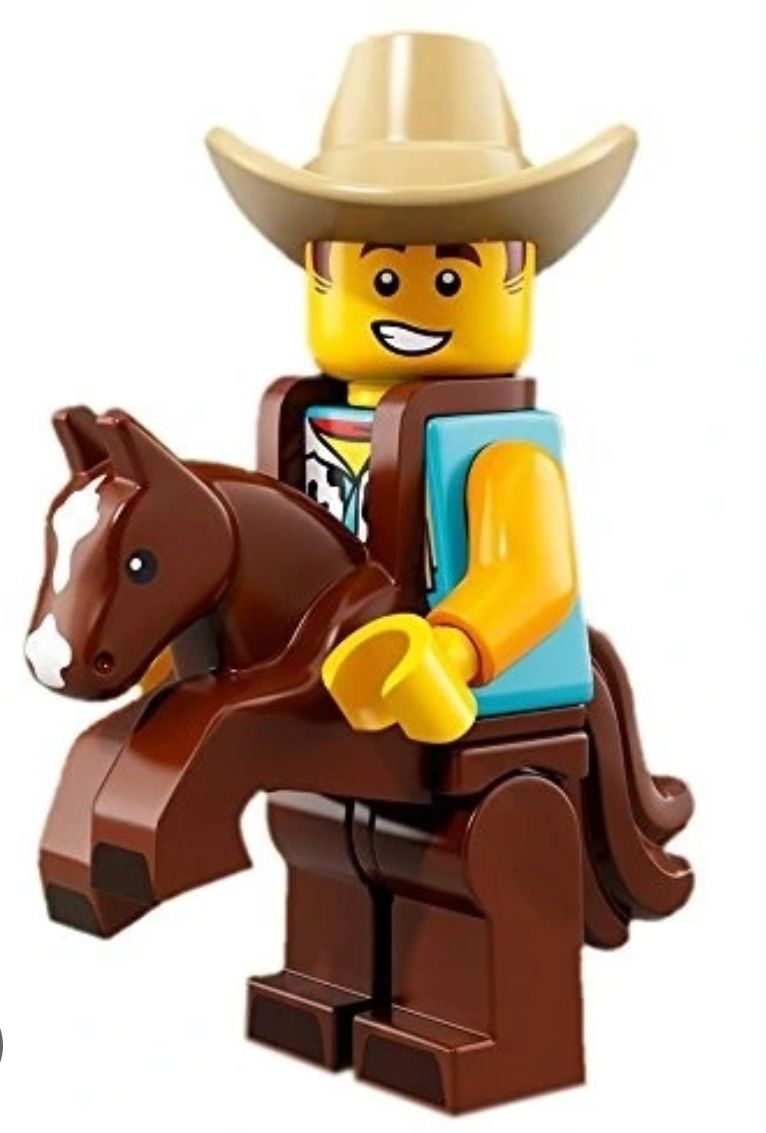 LEGO Minifigures series seria 18 Cowboy NOWA