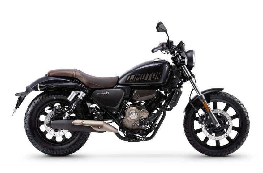 Motocykl QJ MOTOR SRV 125 Benelli kat. B lub AM Zontes Keeway quadon
