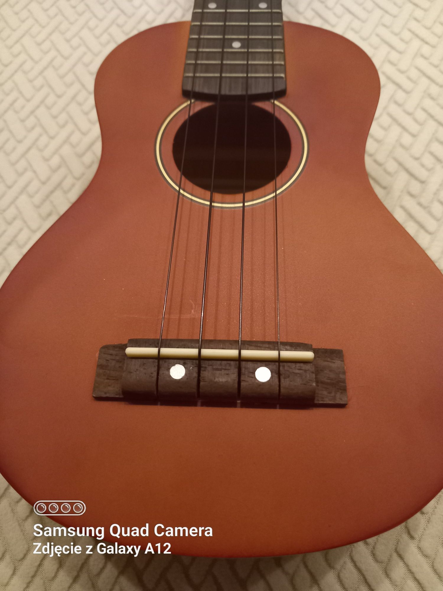 Ukulele Nowy instrument z futerałem i akcesoriami