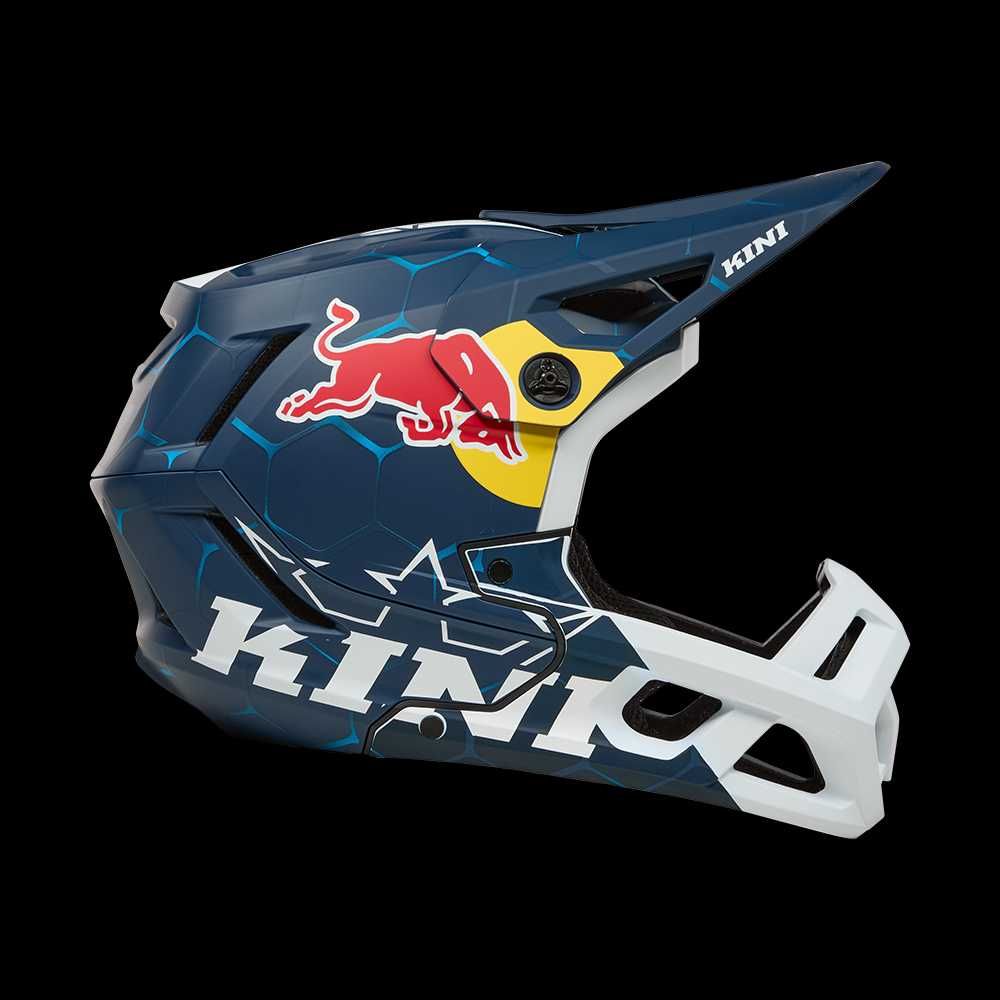 Kask rowerowy Kini Red Bull EC 1.0 bezpieczny MTB enduro DH S M L XL