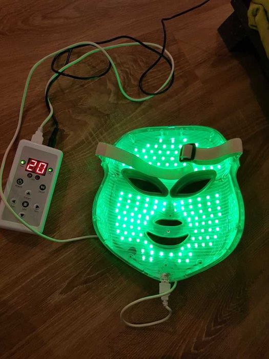 MASKA LED + Peeling kawitacyjny 6w1 OKAZJA
