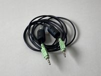 Cabo audio stereo TRS macho/macho jack3,5mm  1,80m