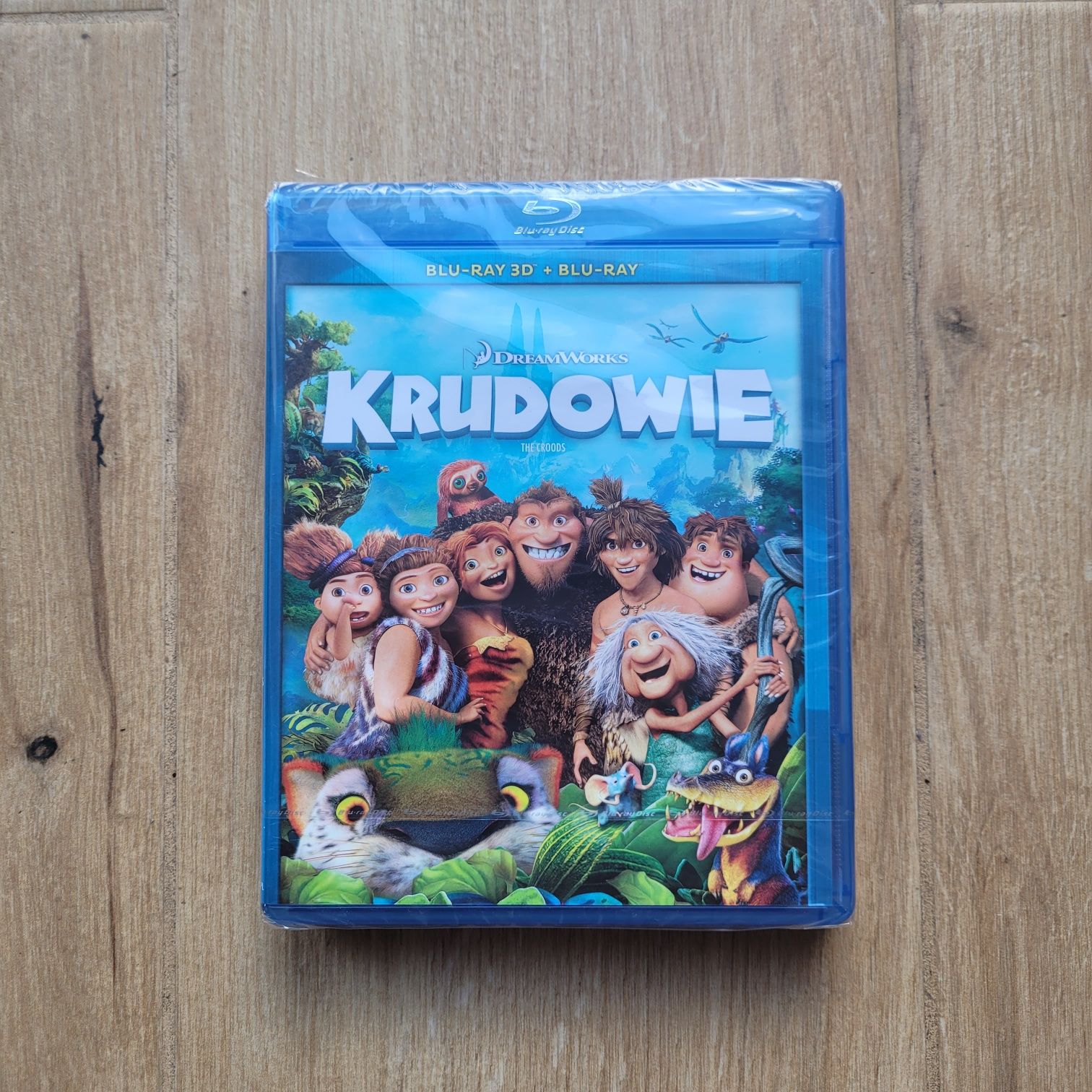 Film Krudowie The Croods Blu-ray nowy folia