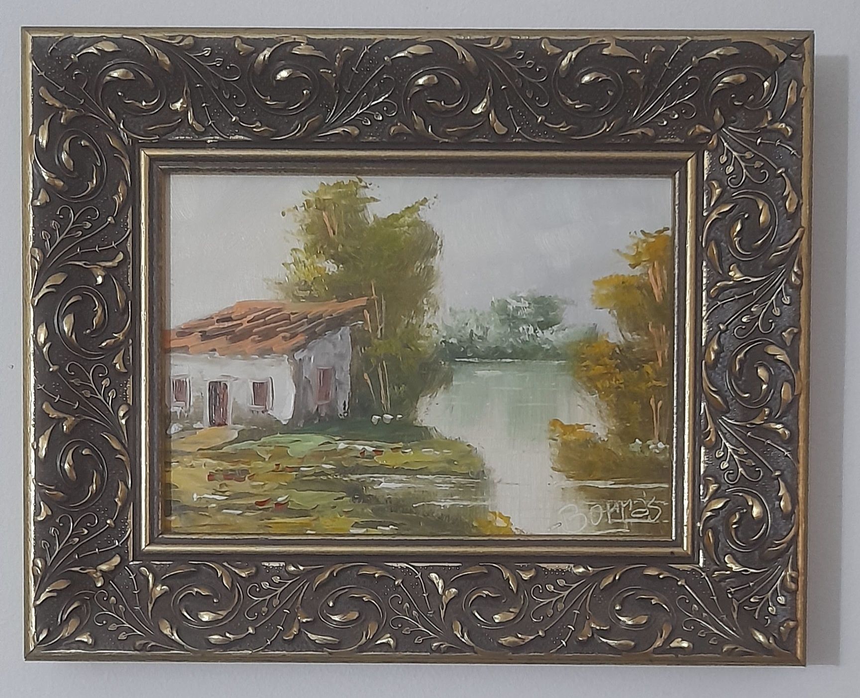 Quadro óleo sobre tela
