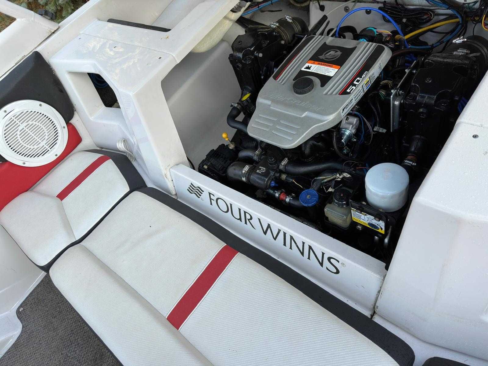 Łódz motorowa motorówka Four Winns 5.0 MPI V8 250 hp 2013 rok