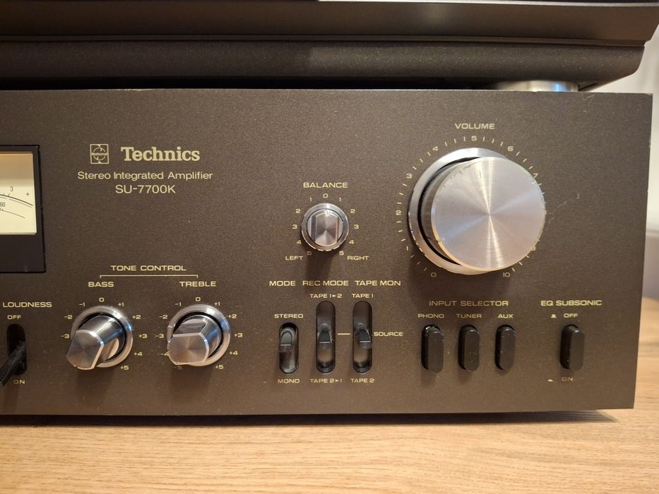 Kolekcjonerski Wzmacniacz Technics SU-7700K - stan bdb.
