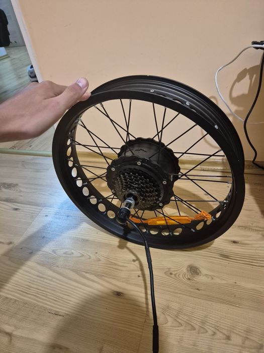 Zestaw silnik 500w + kółko 20" do fat bike-u