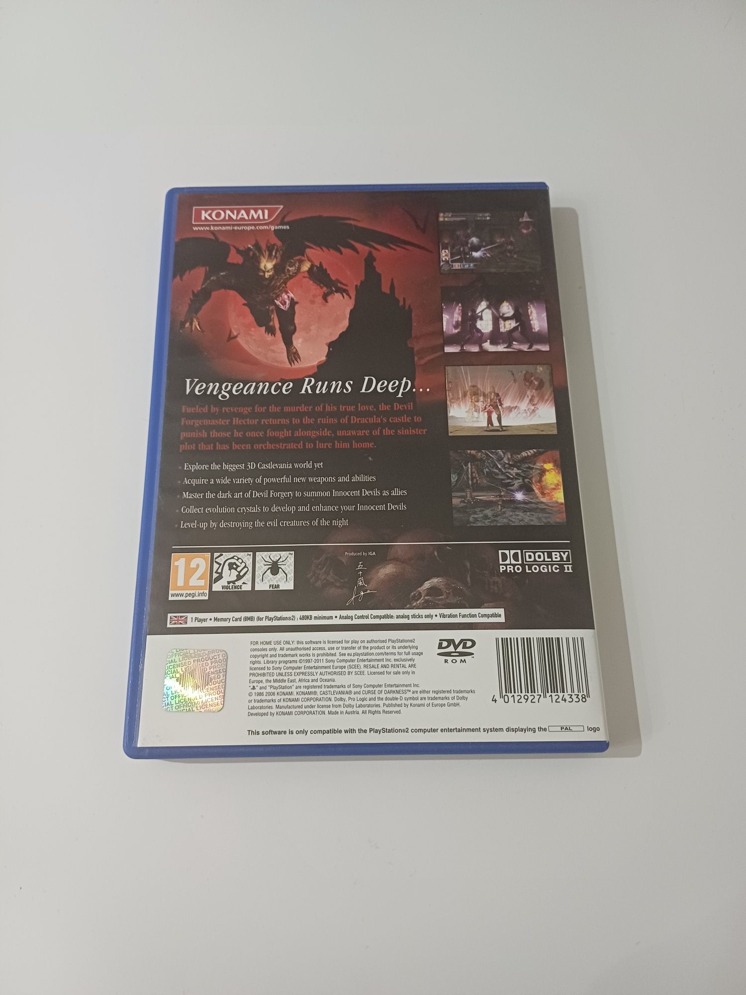Castlevania Curse of Darkness Sony PlayStation 2 PS2