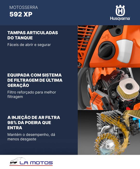 Motosserra Husqvarna 592 XP