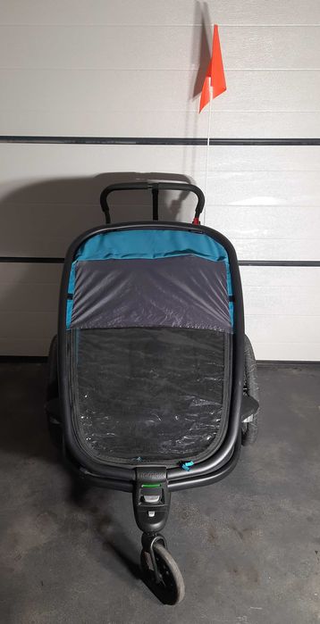 Przyczepka rowerowa biegowa Hamax Pioneer / Outback Twin 2-osobowa