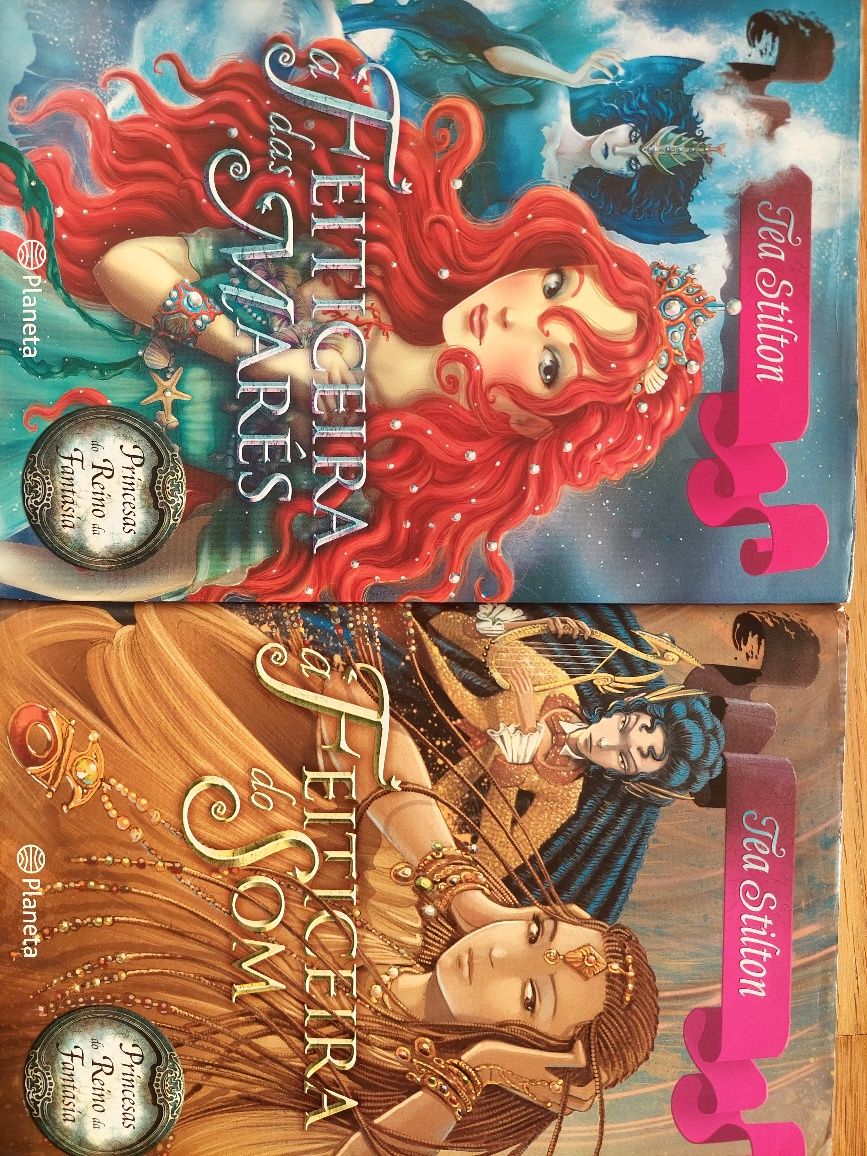 Livros Princesas do Reino da Fantasia- Tea Stilton