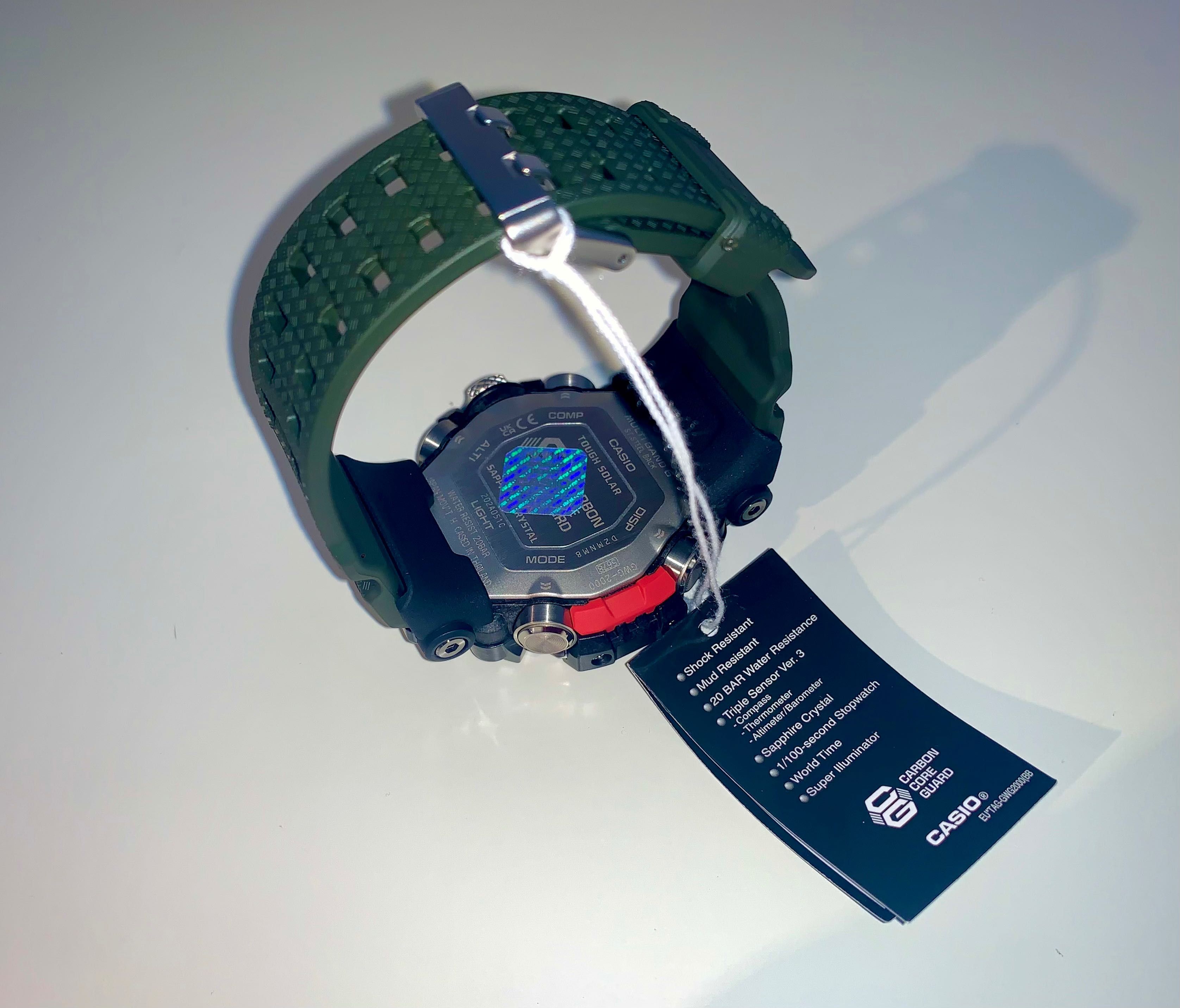 G-shock GWG-2000-1A3ER zielony Zibi 3+3 lat gwar