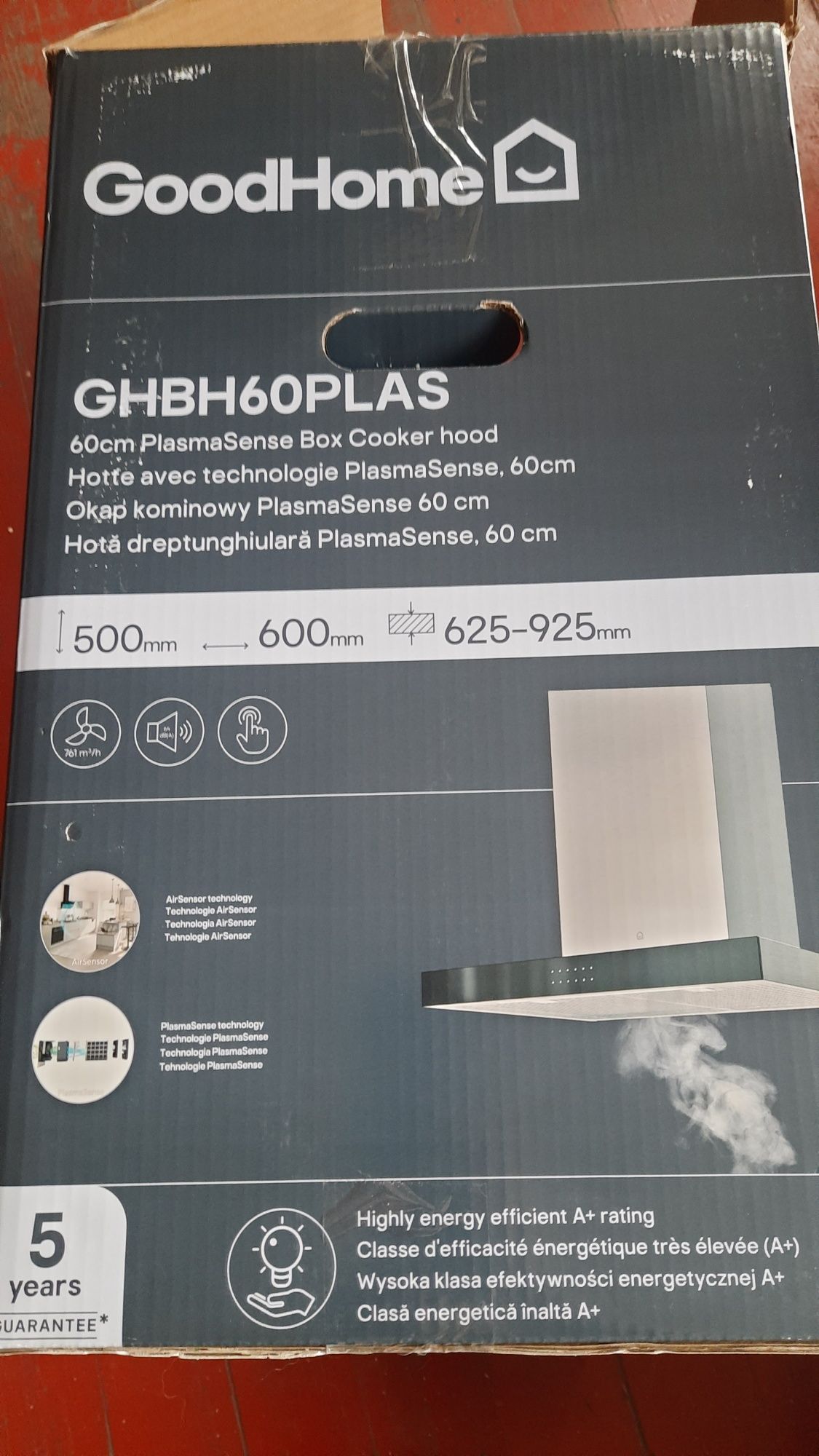 Filtr plazmowy do okapu Goodhome.