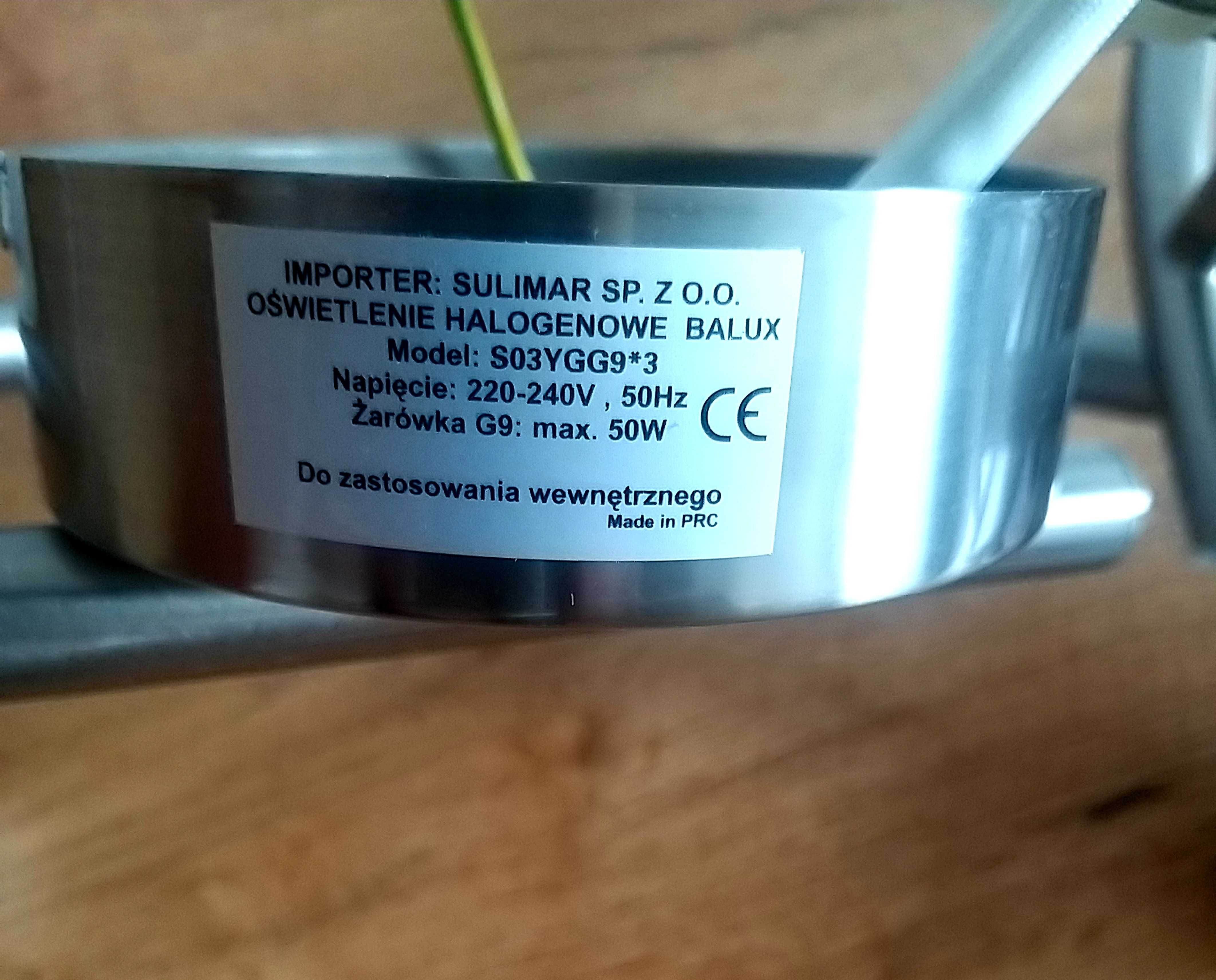 Lampa Sufitowa BALUX 3xG9